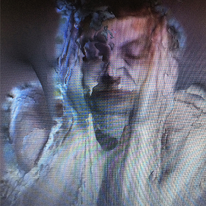 Interrupted 3D scan by artist Paul Coombs